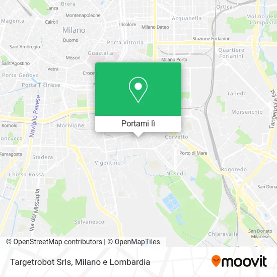Mappa Targetrobot Srls