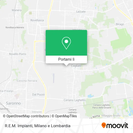 Mappa R.E.M. Impianti