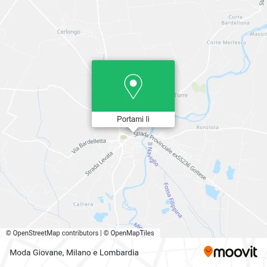 Mappa Moda Giovane