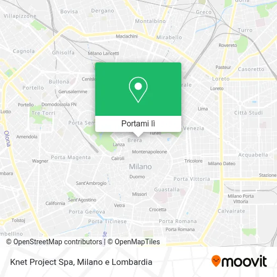 Mappa Knet Project Spa
