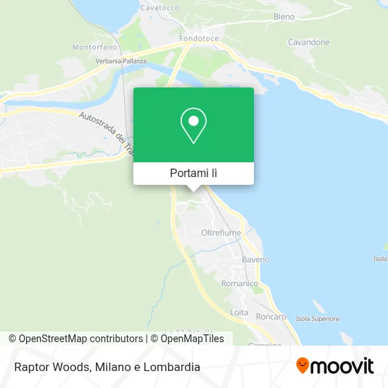 Mappa Raptor Woods