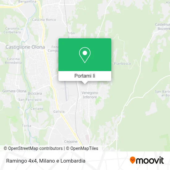 Mappa Ramingo 4x4
