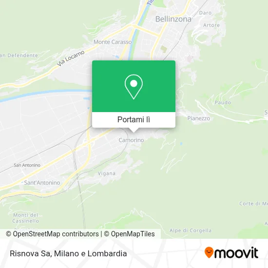 Mappa Risnova Sa
