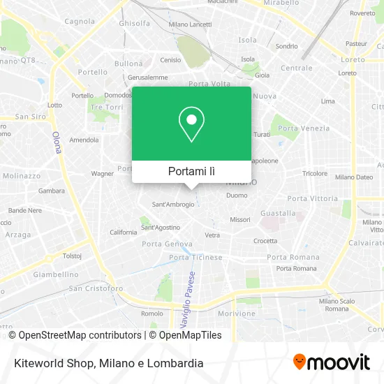 Mappa Kiteworld Shop