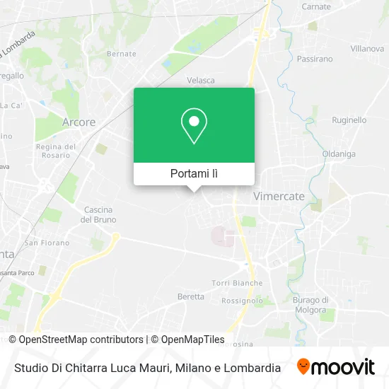 Mappa Studio Di Chitarra Luca Mauri
