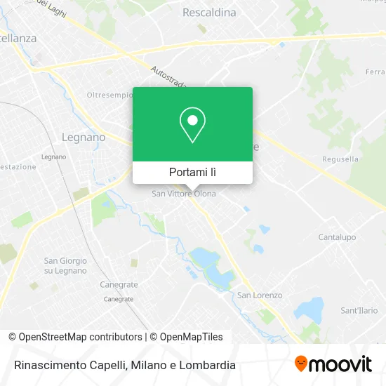 Mappa Rinascimento Capelli