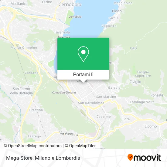 Mappa Mega-Store
