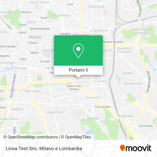 Mappa Linea Test Snc