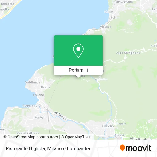 Mappa Ristorante Gigliola