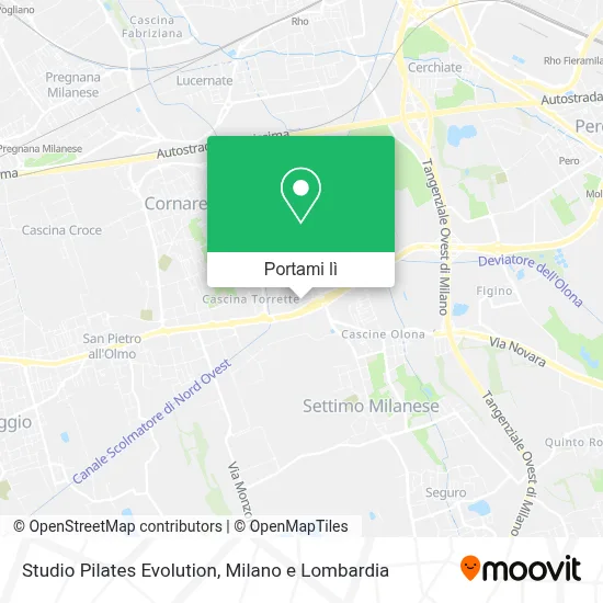 Mappa Studio Pilates Evolution