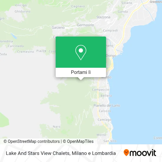 Mappa Lake And Stars View Chalets