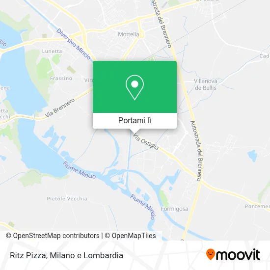 Mappa Ritz Pizza