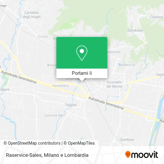 Mappa Raservice-Sales