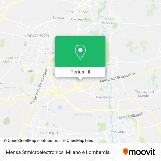 Mappa Mensa Stmicroelectronics