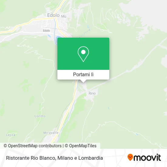 Mappa Ristorante Rio Blanco