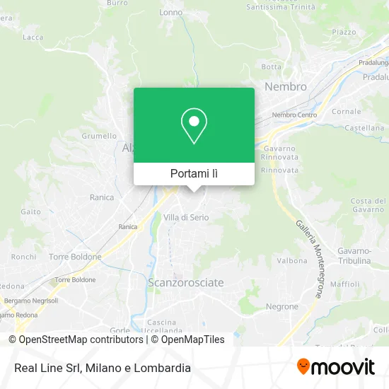 Mappa Real Line Srl