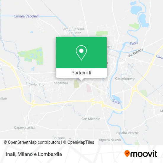 Mappa Inail