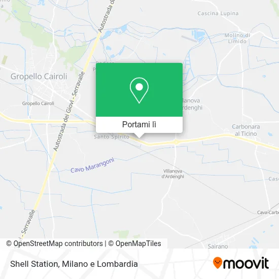 Mappa Shell Station