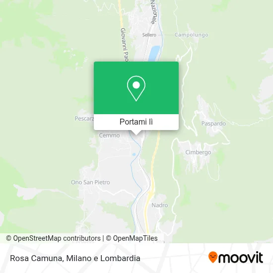 Mappa Rosa Camuna