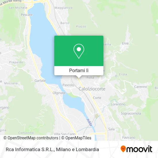 Mappa Rca Informatica S.R.L.