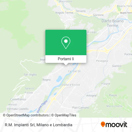 Mappa R.M. Impianti Srl