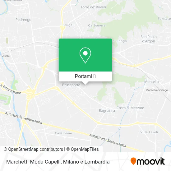 Mappa Marchetti Moda Capelli