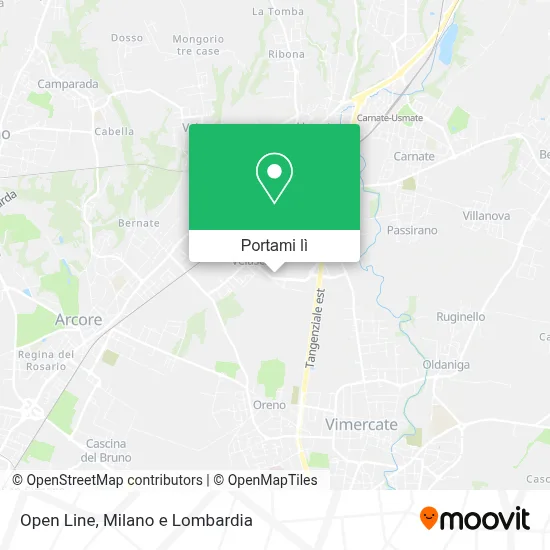 Mappa Open Line