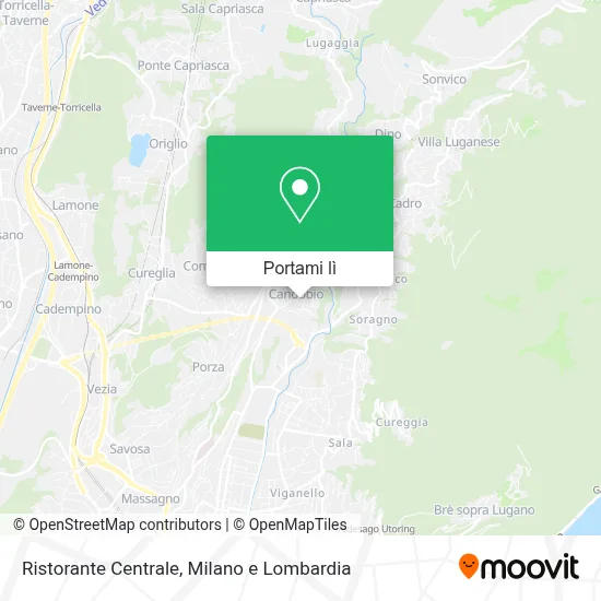 Mappa Ristorante Centrale