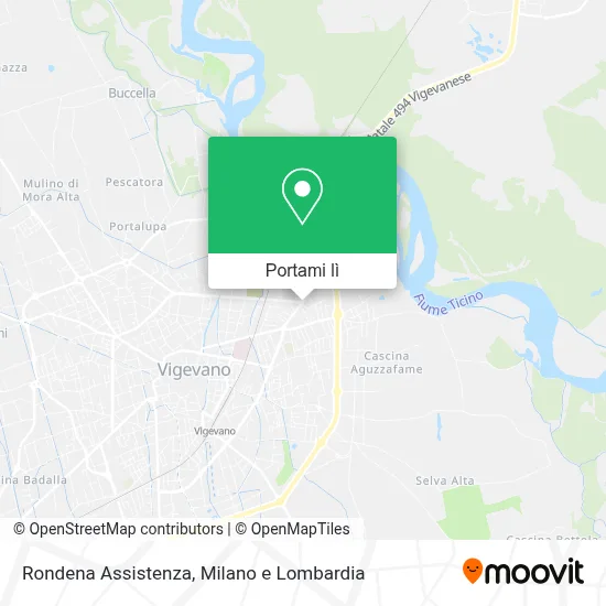 Mappa Rondena Assistenza