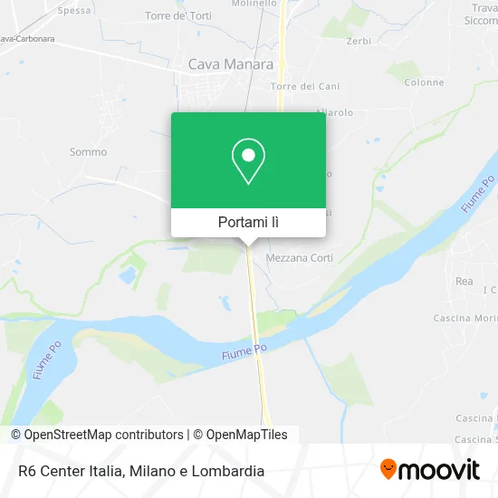 Mappa R6 Center Italia