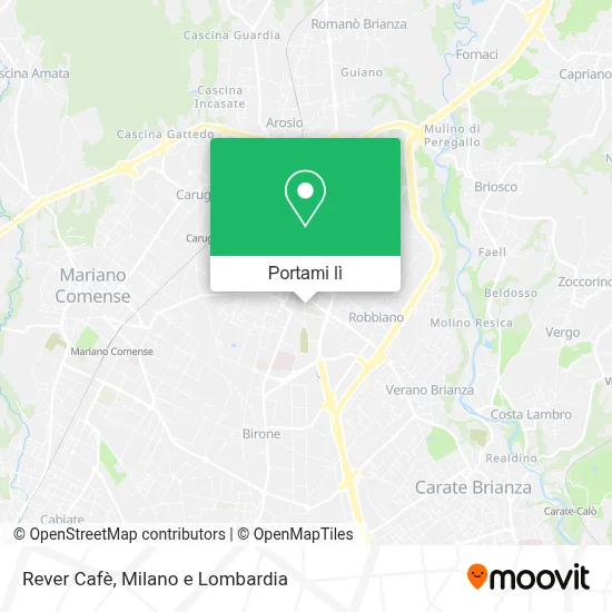 Mappa Rever Cafè