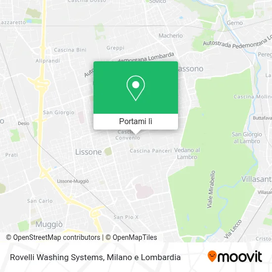 Mappa Rovelli Washing Systems