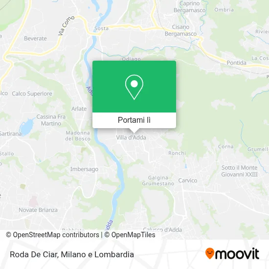 Mappa Roda De Ciar