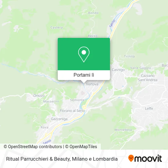 Mappa Ritual Parrucchieri & Beauty