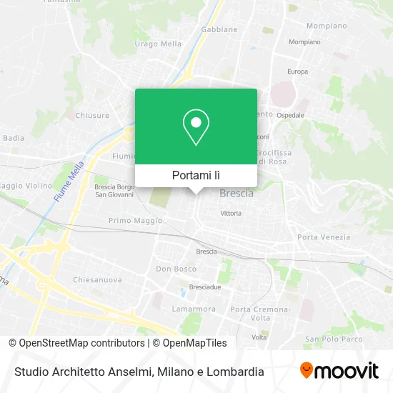 Mappa Studio Architetto Anselmi