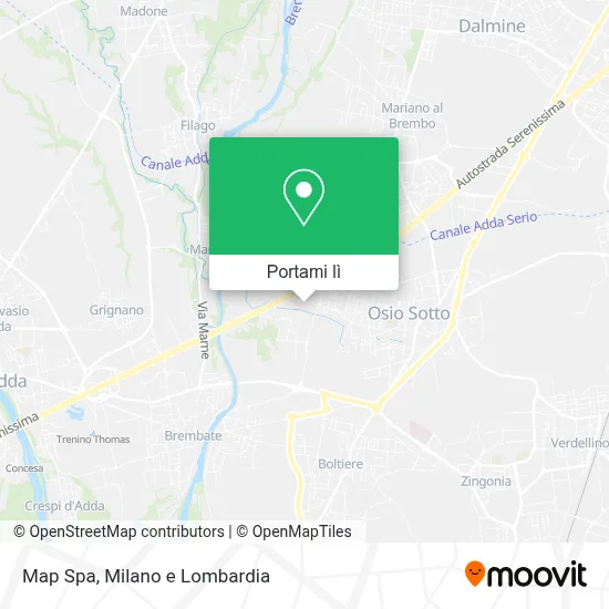 Mappa Map Spa