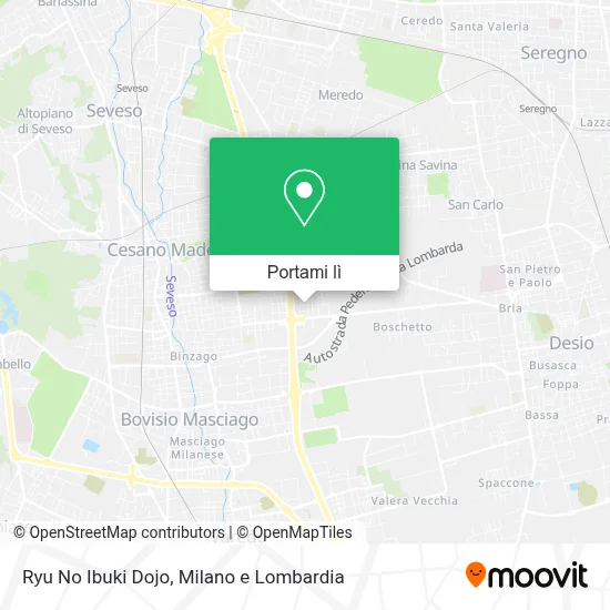 Mappa Ryu No Ibuki Dojo