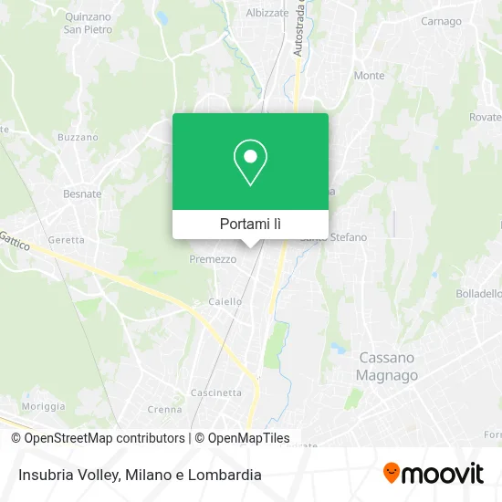 Mappa Insubria Volley