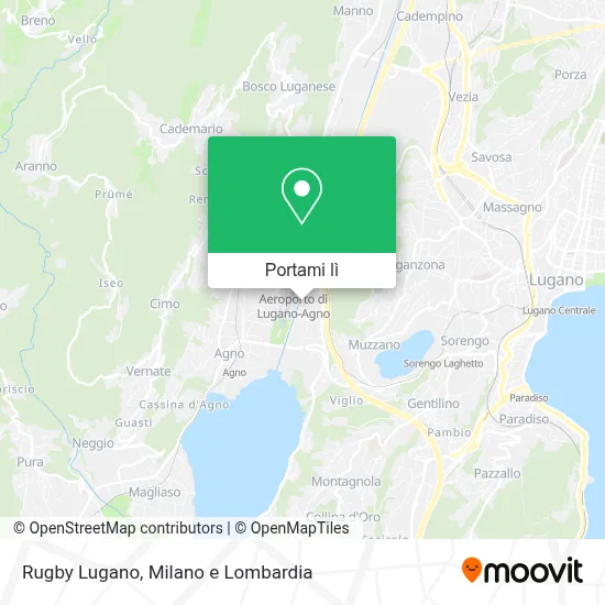 Mappa Rugby Lugano