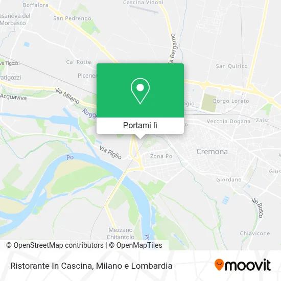 Mappa Ristorante In Cascina
