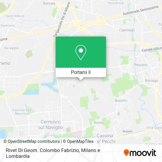 Mappa Rivet Di Geom. Colombo Fabrizio