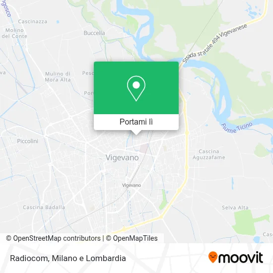 Mappa Radiocom