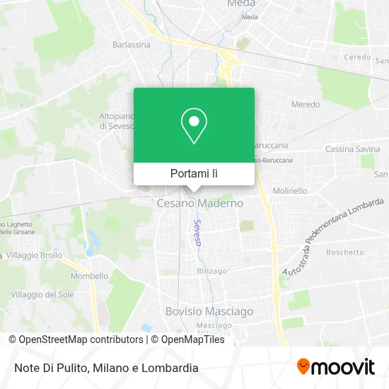 Mappa Note Di Pulito