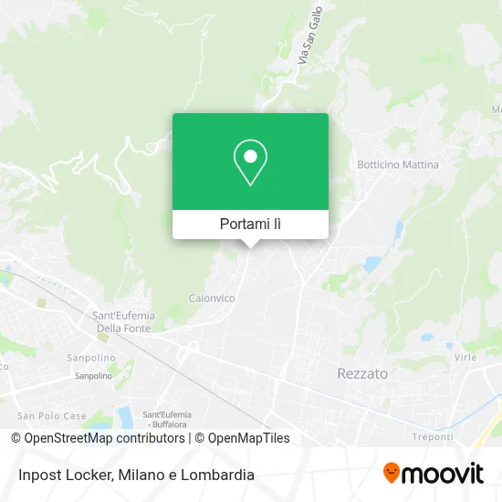 Mappa Inpost Locker