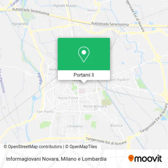 Mappa Informagiovani Novara