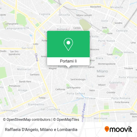 Mappa Raffaela D'Angelo