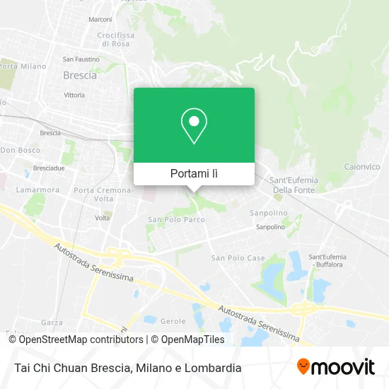 Mappa Tai Chi Chuan Brescia