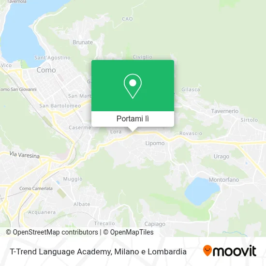 Mappa T-Trend Language Academy
