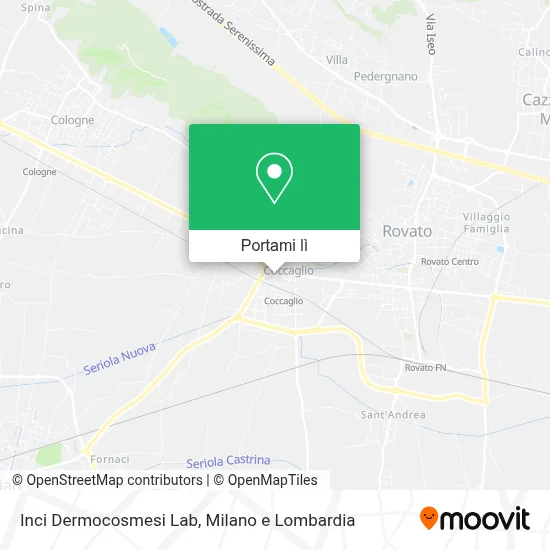 Mappa Inci Dermocosmesi Lab