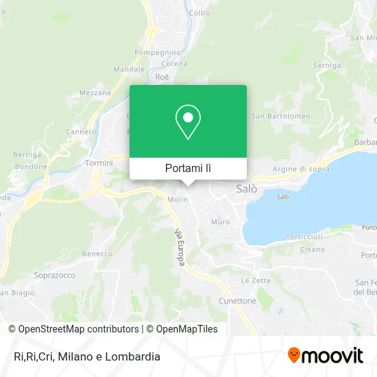Mappa Ri,Ri,Cri